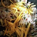 ameうめ's cooksnap of when they made しらすと高菜のまぜごはん♡.