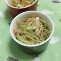 赤い電話's cooksnap of when they made 定番！もやしときゅうりの中華風サラダ.