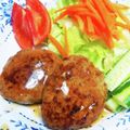 のり子のおかず♪'s cooksnap of when they made ハマる☆和風ハンバーグソース.