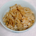 三ちゃん☆'s cooksnap of when they made しゃきしゃき♪れんこんと生姜炊き込みご飯.