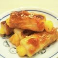 イエローバード's cooksnap of when they made 竹輪チーズの旨だれおつまみ.