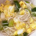 りんば's cooksnap of when they made 阿波太ねぎと半田そうめんのスープ.