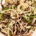 クック6UZBS8☆'s cooksnap of when they made しらたきの塩こんぶ炒めきんぴら風.