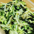seicop2's cooksnap of when they made もやしとわかめ、きゅうりの酢の物.