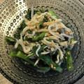 R2016's cooksnap of when they made 簡単♪春菊の胡麻和えおひたし.