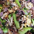 sasa_mama's cooksnap of when they made 豚バラしめじ卵チンゲン菜のオイスター炒め.