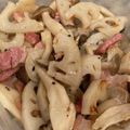 ねみねみ's cooksnap of when they made 蓮根きのこ　ザパンチ☆.