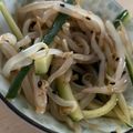 なつの部屋☆'s cooksnap of when they made もやしときゅうりの焼肉のたれ和え.