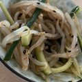 なつの部屋☆'s cooksnap of when they made もやしときゅうりの焼肉のたれ和え.