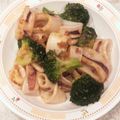 かゆみか's cooksnap of when they made ヤリイカとブロッコリーのバター醤油炒め.