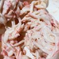 こつぶのおかあちゃま's cooksnap of when they made お惣菜風♡カニカマサラダからしマヨ.