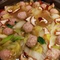 クックPMZ50M☆'s cooksnap of when they made 合挽き肉と生姜の肉団子鍋.