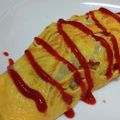 kyootan's cooksnap of when they made 肉じゃがリメイク オムレツ.