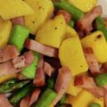 ガリ☆トトロ's cooksnap of when they made アスパラベーコンポテト.