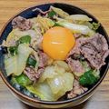 ☆魔矢☆'s cooksnap of when they made 簡単☆すき焼き丼.