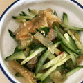 ☆yopipi's cooksnap of when they made 胡瓜とクラゲの切って和えるだけサラダ.