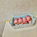 komutatata's cooksnap of when they made チーズのベーコン巻き.