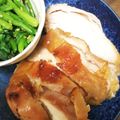 そらてんママ's cooksnap of when they made 鶏むね肉で焼豚みたいなローストチキン.