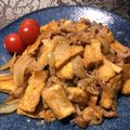クックEFOSUV☆'s cooksnap of when they made 肉100gで4人！薄揚げが化ける甘辛炒め.