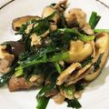 huu_ka's cooksnap of when they made 豚にら椎茸の甘辛炒め.