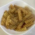 papikun's cooksnap of when they made マカロニサラダの残りで！きな粉マカロニ.