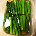 YONPO's cooksnap of when they made 白だし醤油で簡単！アスパラのおひたし.