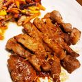 麻's cooksnap of when they made ポークソテー★バルサミコ風味ソース.