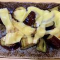ぱんちゃんこ's cooksnap of when they made ナス&チーズ仲良しコンビ.