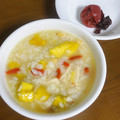 12key07's cooksnap of when they made 香港式本格中華粥（鶏とサツマイモ編）.