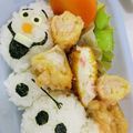 ICHIMOM☆'s cooksnap of when they made キャラ弁♬アナ雪☆オラフ☆.