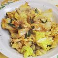 ぱにぱる's cooksnap of when they made 白菜とニラの玉子とじ.