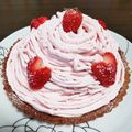 nori1984's cooksnap of when they made 苺のモンブランタルト　18cm.