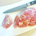 hikarin♪'s cooksnap of when they made 鳥モモ肉の下処理方法.