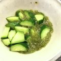 古賀竜一's cooksnap of when they made さっぱり・簡単☆めかぶきゅうり～.