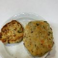 ladygawa's cooksnap of when they made 離乳食後期★ふわふわ豆腐ブリバーグ.