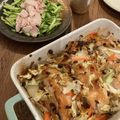 てるやまもみじ's cooksnap of when they made シャケのチャンチャン焼き☆オーブンで簡単.