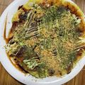 クックH86AFM☆'s cooksnap of when they made ふわふわ♪豆腐ともやしのお好み焼き.