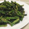okapi☆☆'s cooksnap of when they made ほうれん草のガーリック★ソテー.
