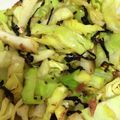 mitimiya's cooksnap of when they made お弁当作り置き　キャベツ炒めの梅塩昆布.