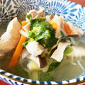 モンドセレクター's cooksnap of when they made 簡単！白菜と白滝 鶏むね肉の塩スープ.