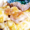 yk4c's cooksnap of when they made 柔らか鶏胸肉とほうれん草の甘辛照り焼き丼.