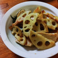低カロ探検隊's cooksnap of when they made れんこんととりもも肉の甘酢炒め.