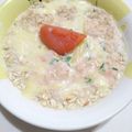 フレンチブルブル's cooksnap of when they made 明太子チーズのオートミール リゾット.