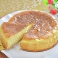 りか໒꒱·'s cooksnap of when they made 簡単しっとり15センチ♥チーズケーキ♥.