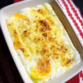 みるくちゃん♡'s cooksnap of when they made とろっとろ♪ほうれん草と半熟卵のグラタン.