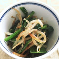 Ciel_Clair's cooksnap of when they made 簡単やみつき！もやしとほうれん草のナムル.