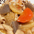 ♡ｉ．ｋ♡'s cooksnap of when they made 【簡単】野菜たっぷり　定食屋のもつ煮.