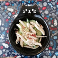 ☆hikonyan☆'s cooksnap of when they made ＊蒸し鶏と胡瓜の梅干和え＊.
