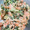 つぼ⋆꙳'s cooksnap of when they made ほうれん草のツナマヨ和え.