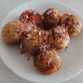 はなはな☆７７'s cooksnap of when they made そば粉のたこ焼き.